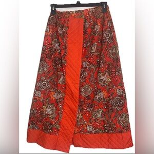 VTG 60s-70s Peter Pan Int. Quilted Skirt Wrap Womens Large RN-18569